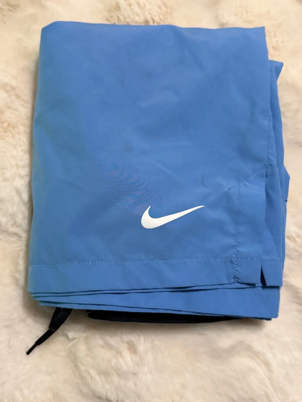 Nike Men’s Sky Blue Swim Athletic Shorts•S